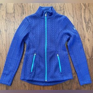 Spyder fitted sweater jacket NWOT
